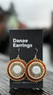 Round Ivory Earrings