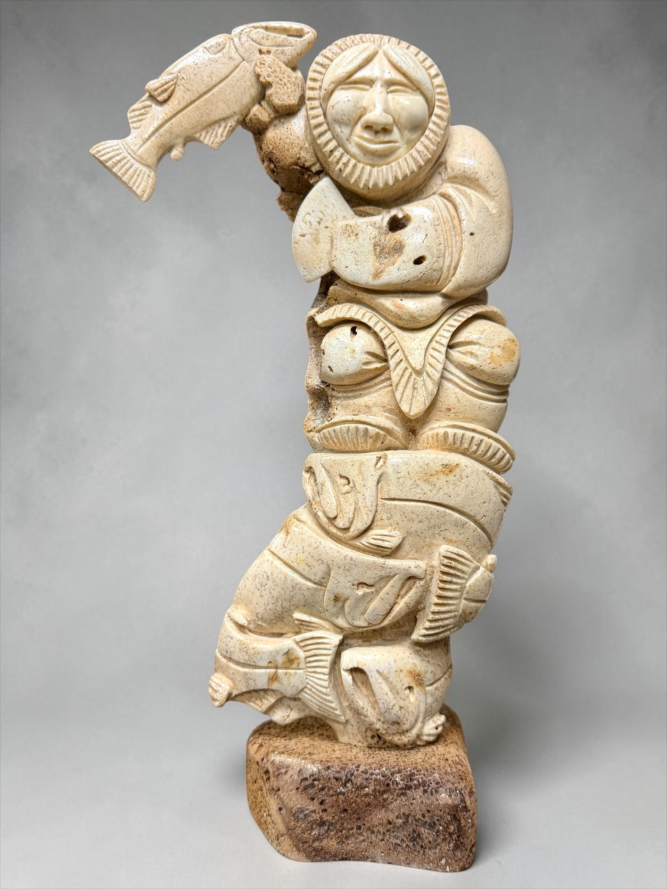 Salmon Fishing w/Ulu Totem