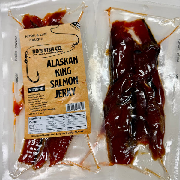 Alaskan King Salmon Jerky