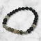 Onyx & Labradorite Bracelet