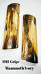 Mammoth Ivory 1911 Pistol Grips