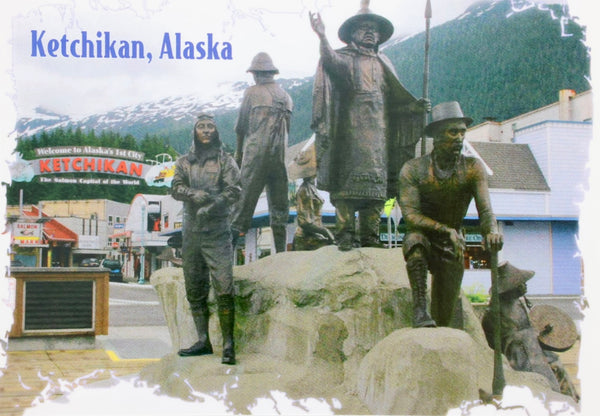 Ketchikan, AK Postcard