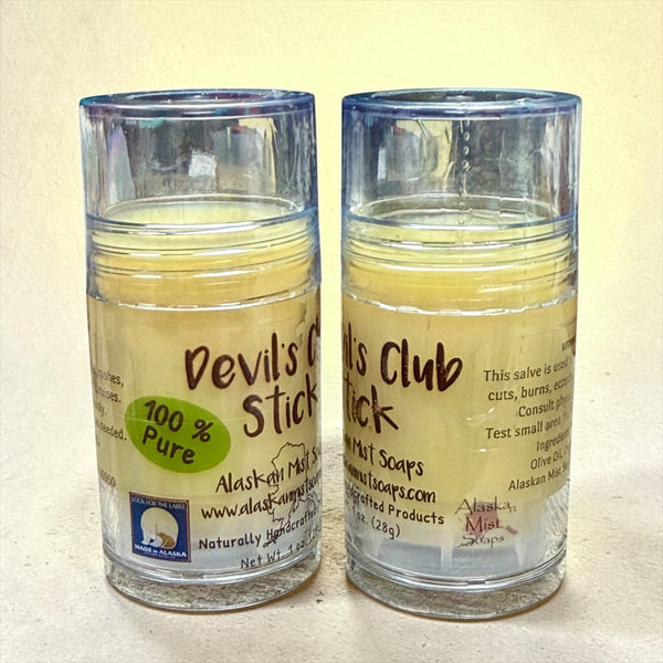 Devil's Club Salve Push-Up