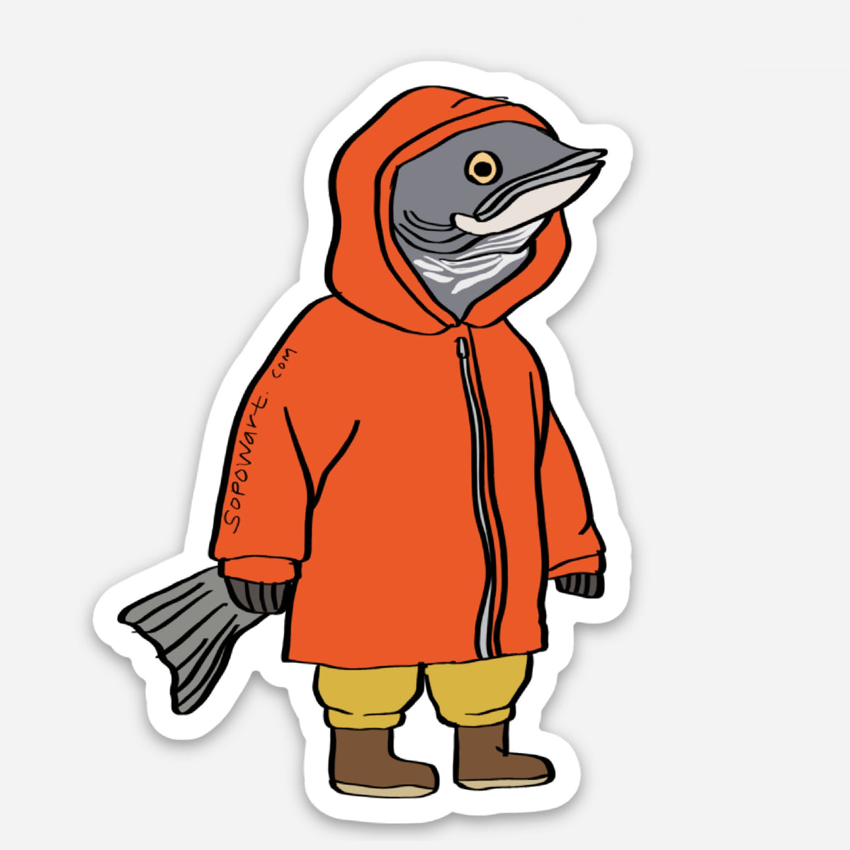 Rudy Sticker Fish Creek Company Rudy sticker fish creek company