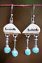 Ivory & Turquoise Earrings