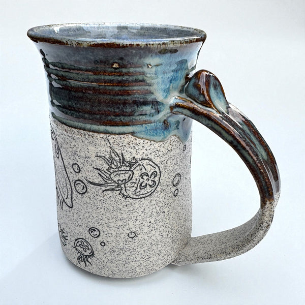 Jellyfish Decal Mug