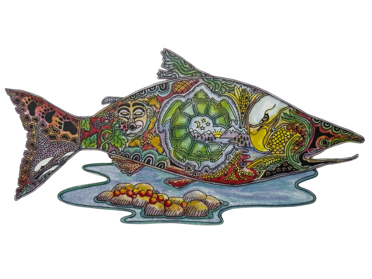 Salmon Card