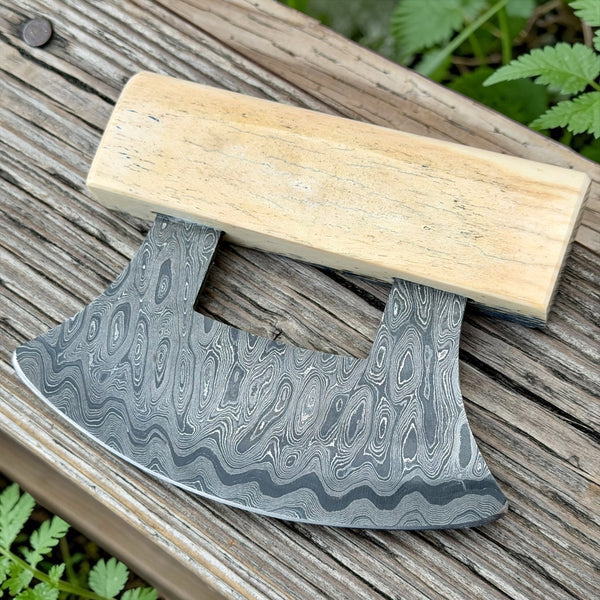 Mammoth Bone & Damascus
