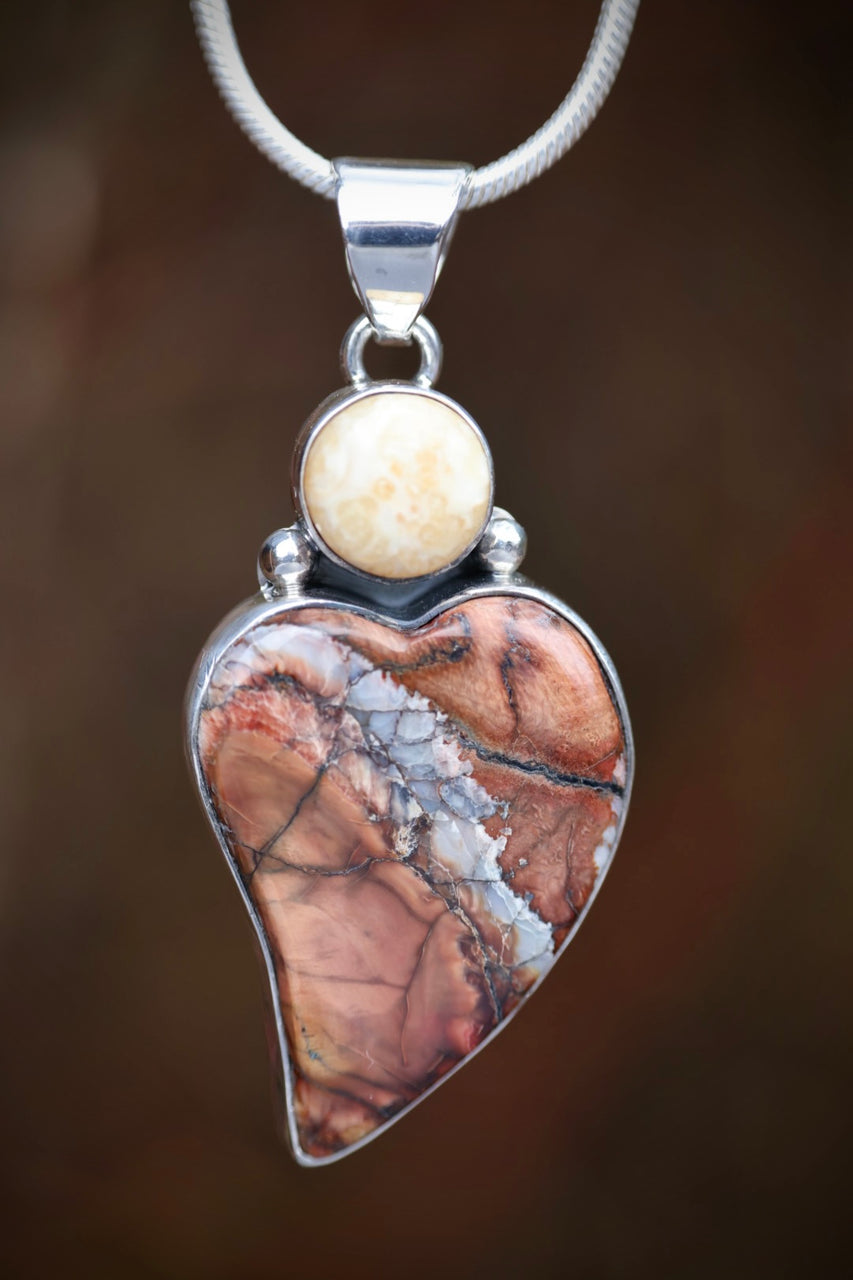 Mammoth Tooth & Ivory Heart