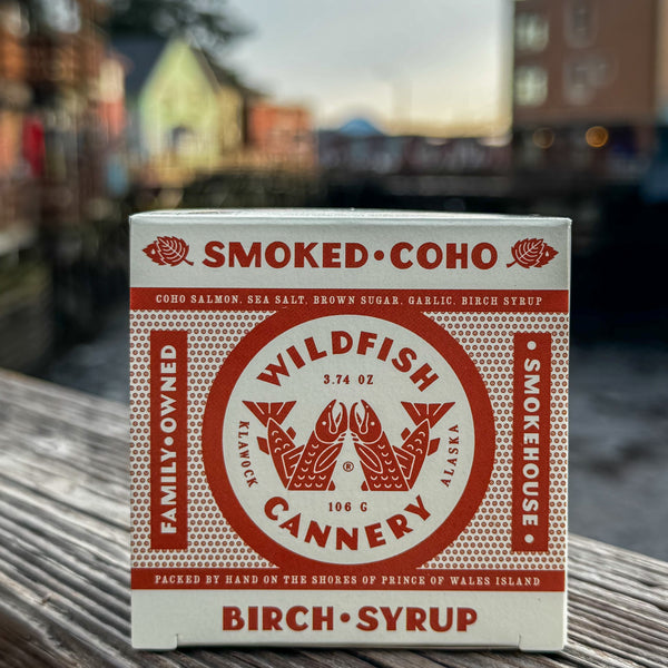 Smoked Coho in Birch Syrup