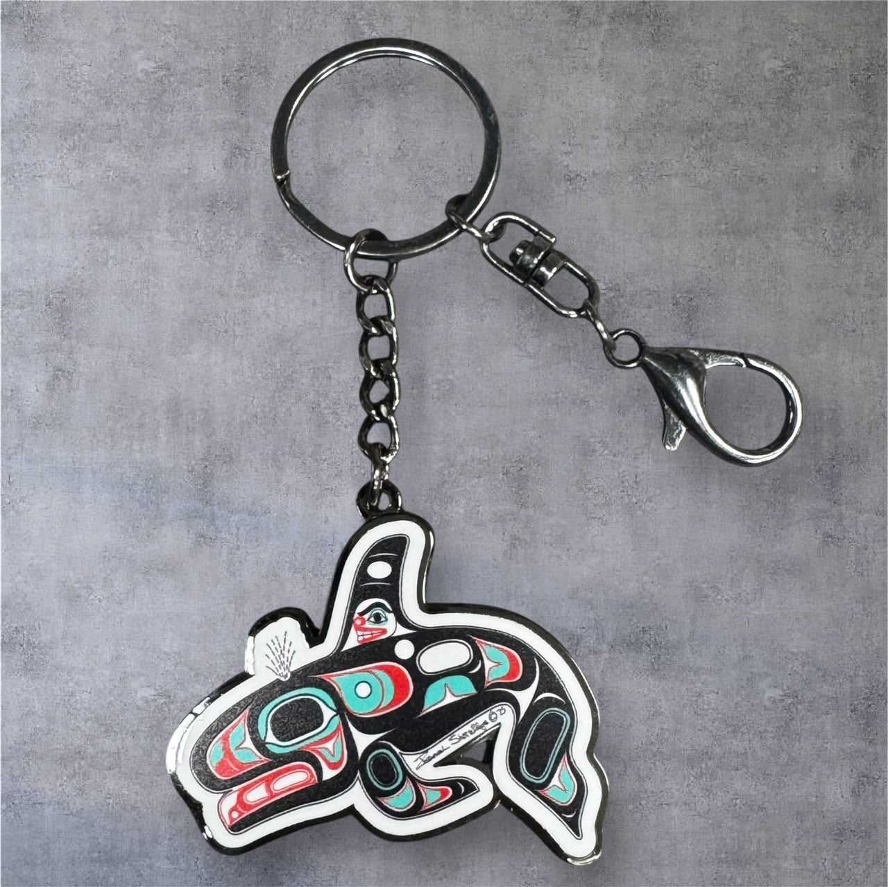 Killer Whale Keychain