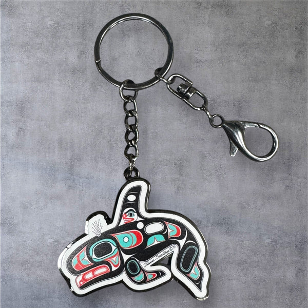 Killer Whale Keychain