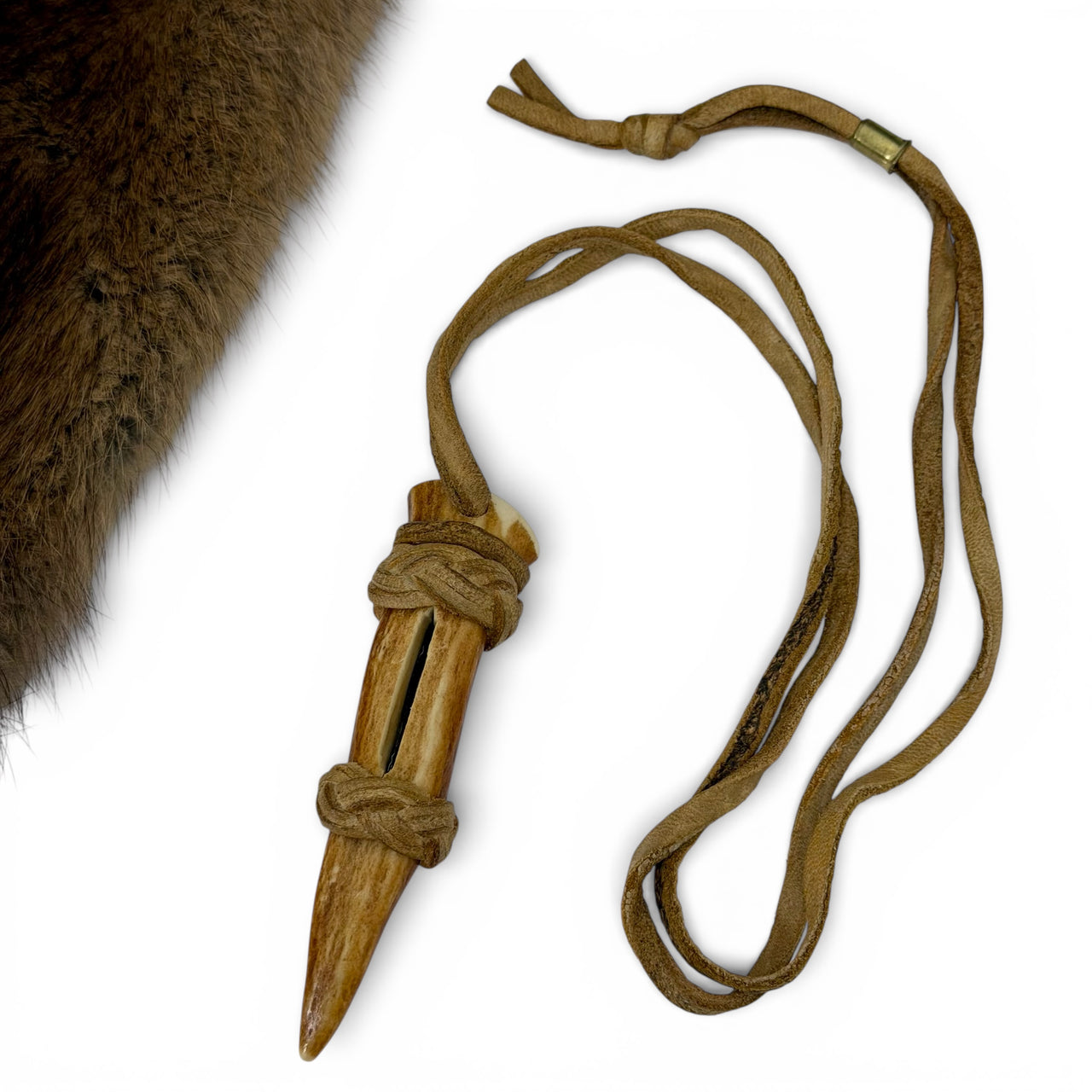 Antler Deer Call Necklace