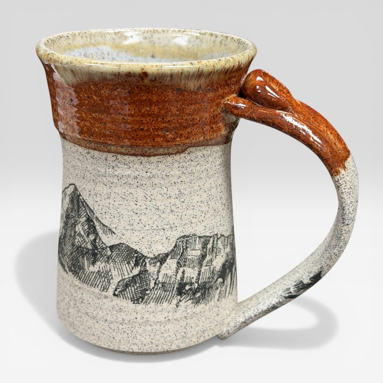 Mountains Decal Mug