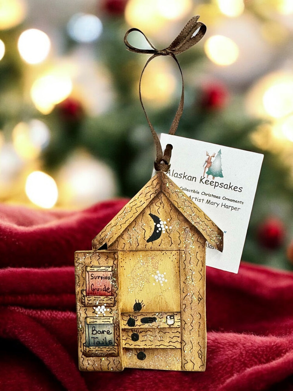 Alaska Outhouse Ornament