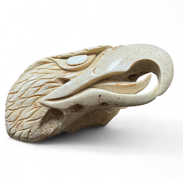 Eagle Jawbone Carving