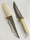Ivory & Damascus Knife