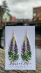Lupine Fringe Earrings