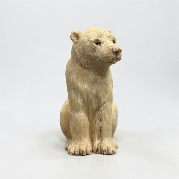 Ivory Bear Carving