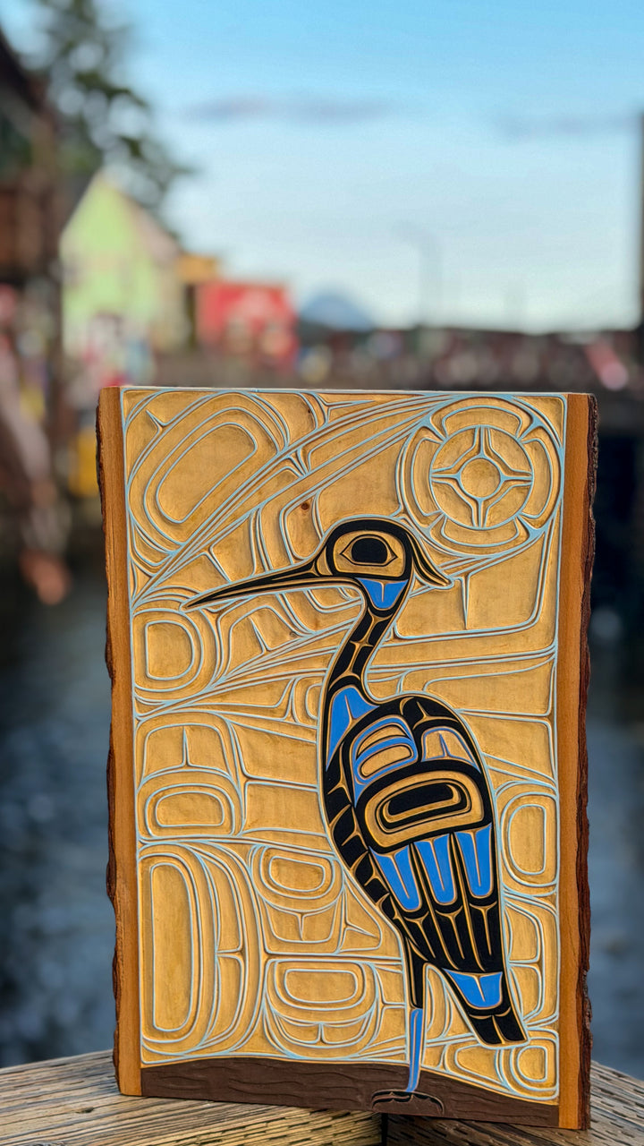 Heron Wall Plaque