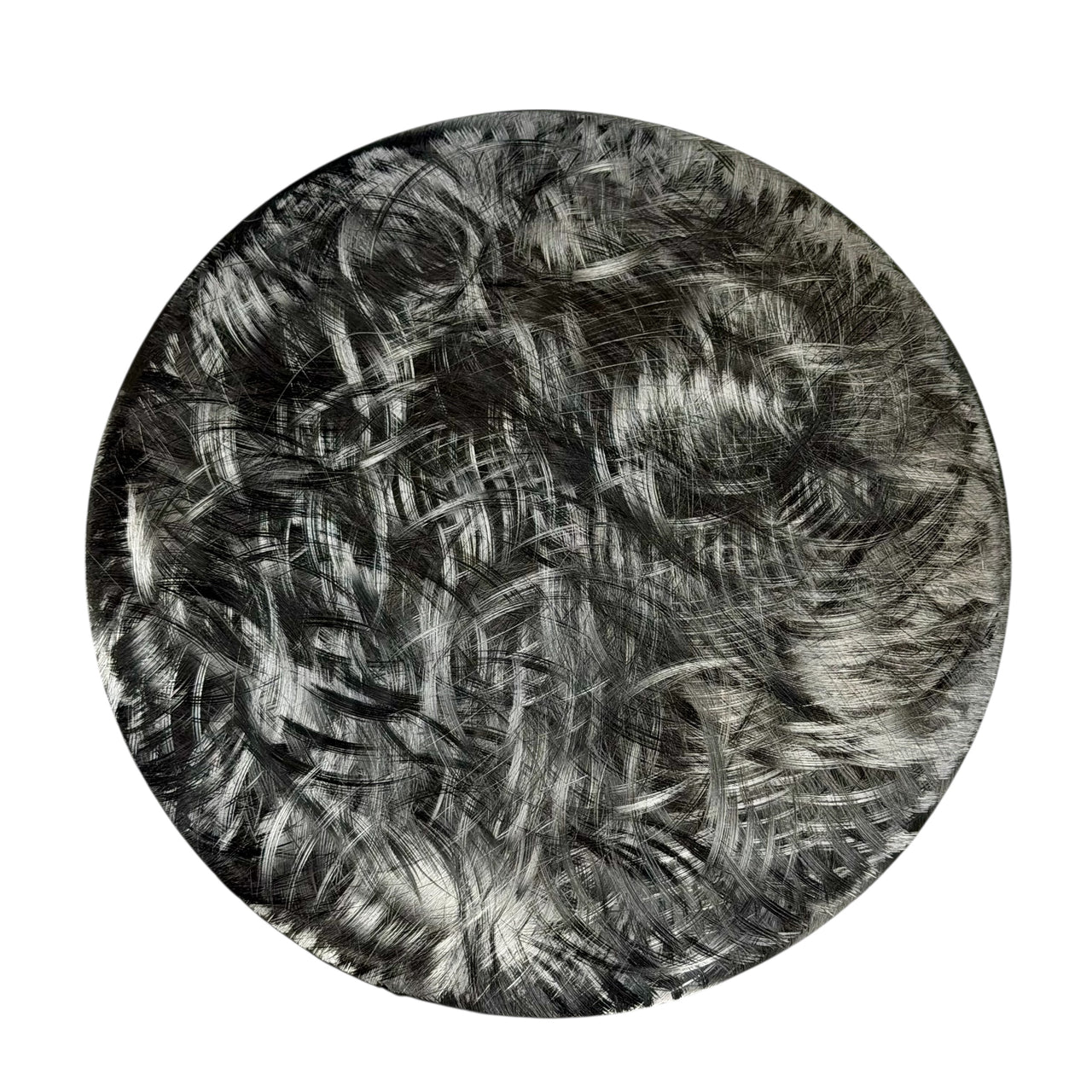 Silver Moon Steel Art