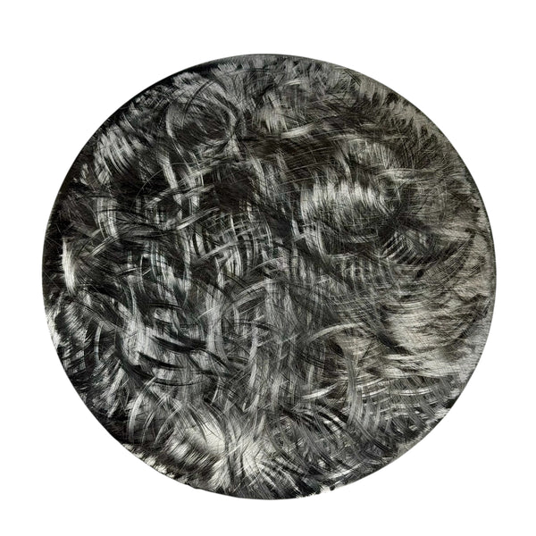 Silver Moon Steel Art
