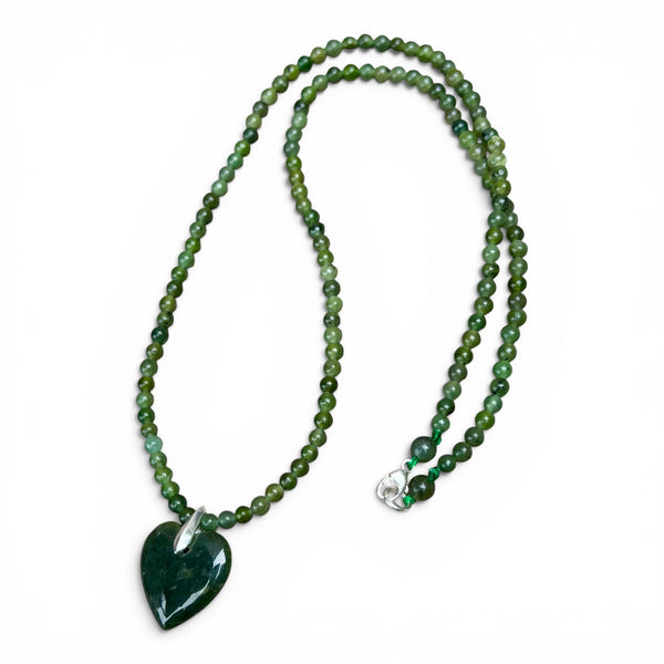 Jade Heart Necklace