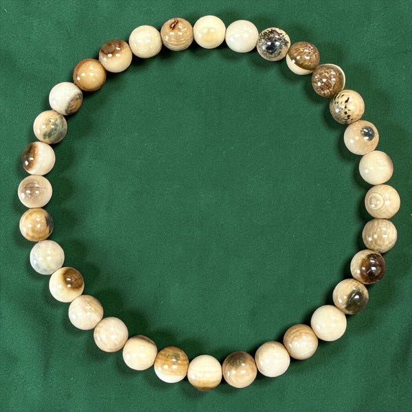 6mm Mammoth Ivory Bracelet - Premium