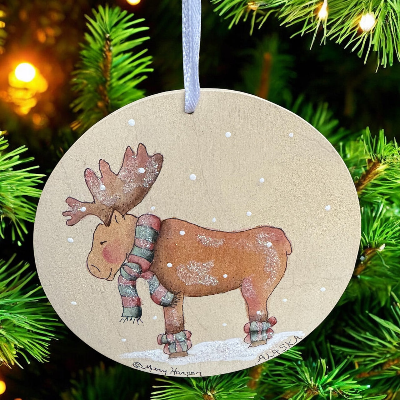 Moose Ornament