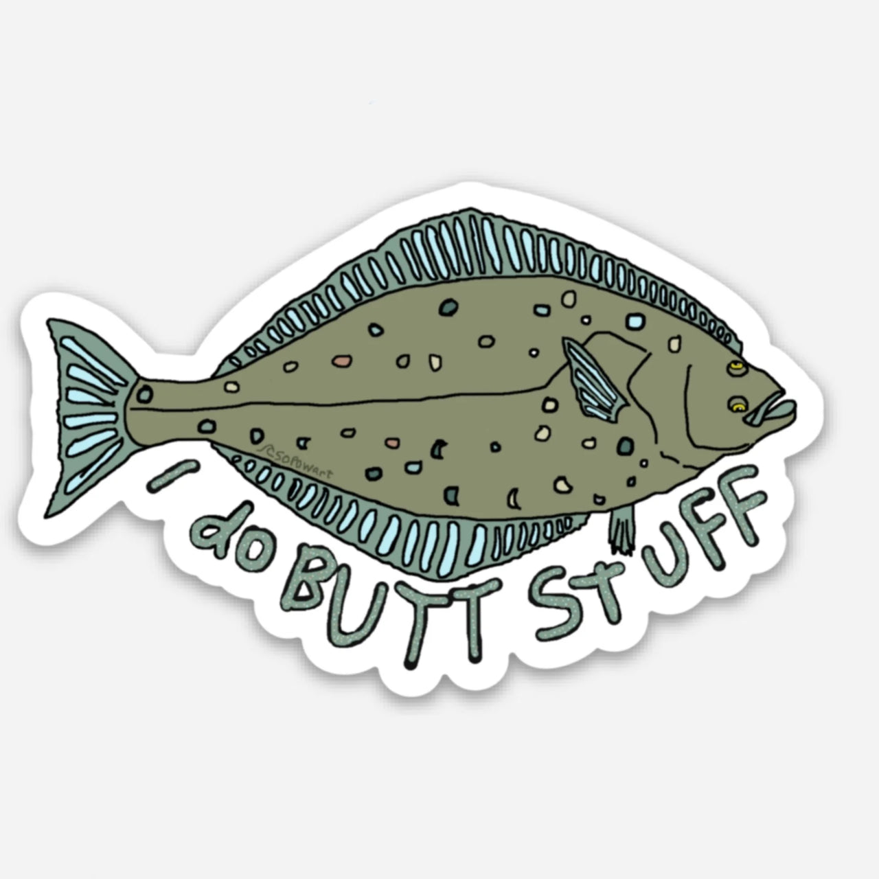 Stuff Back Sticker Butt Stuff Sticker – Fish Creek Company