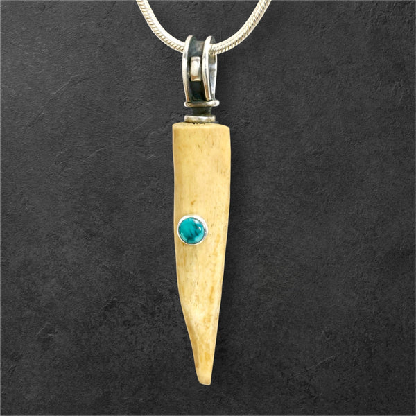 Ivory Artifact & Turquoise