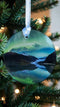 Mendenhall Glacier Glass Ornament