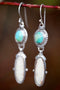 Ivory & Turquoise Earrings