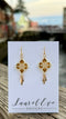 Marie Demi Golden Earrings