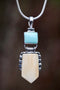 Ivory & Turquoise Pendant