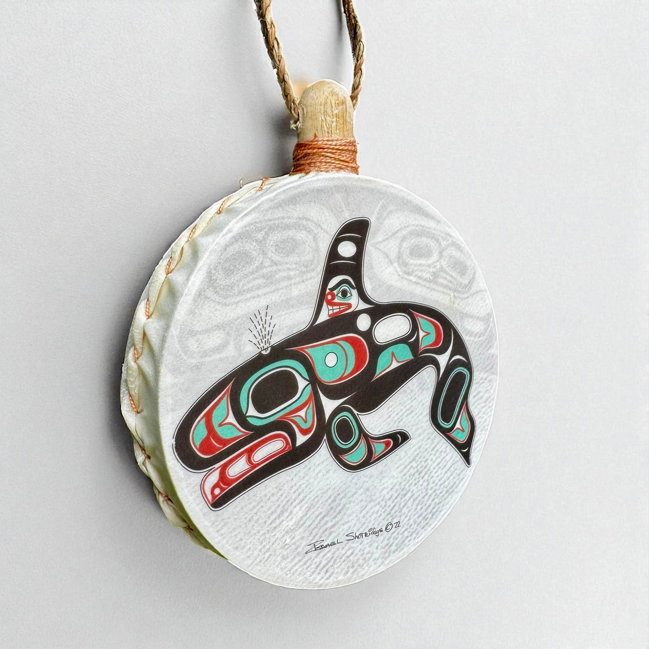Killerwhale House Drum Ornament