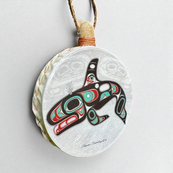 Killerwhale House Drum Ornament