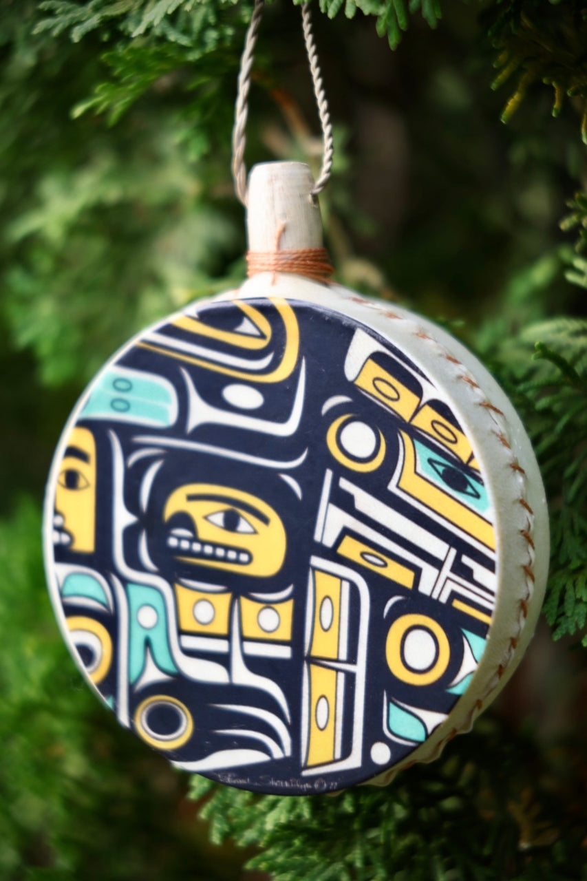 Chilkat Drum Ornament