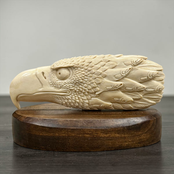 Ivory Eagle Carving