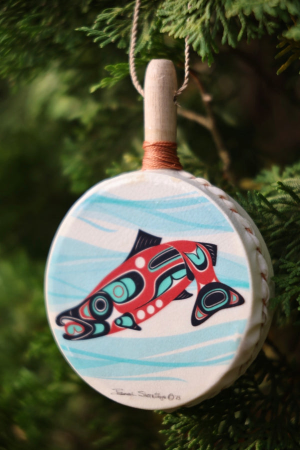 Salmon Drum Ornament