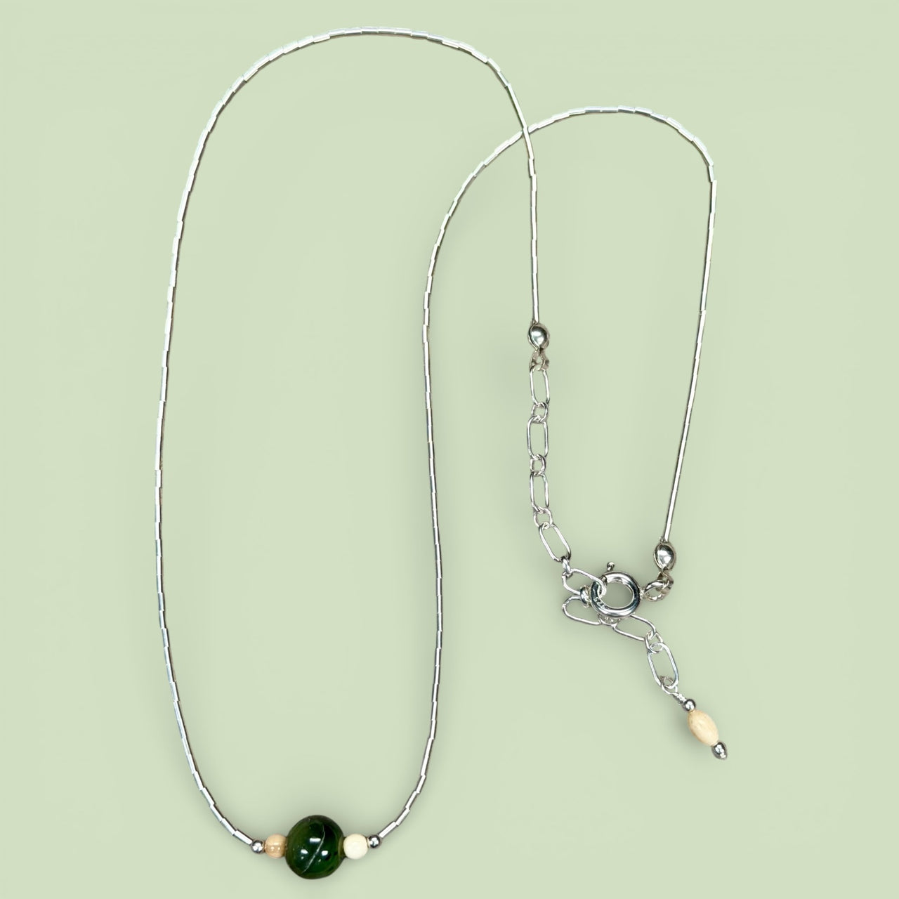 Ivory & Jade Necklace