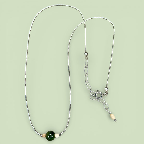 Ivory & Jade Necklace