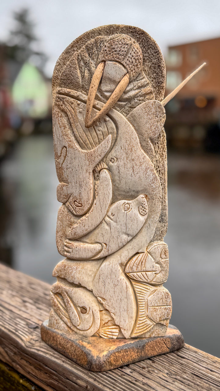 Sea Life Totem Pole