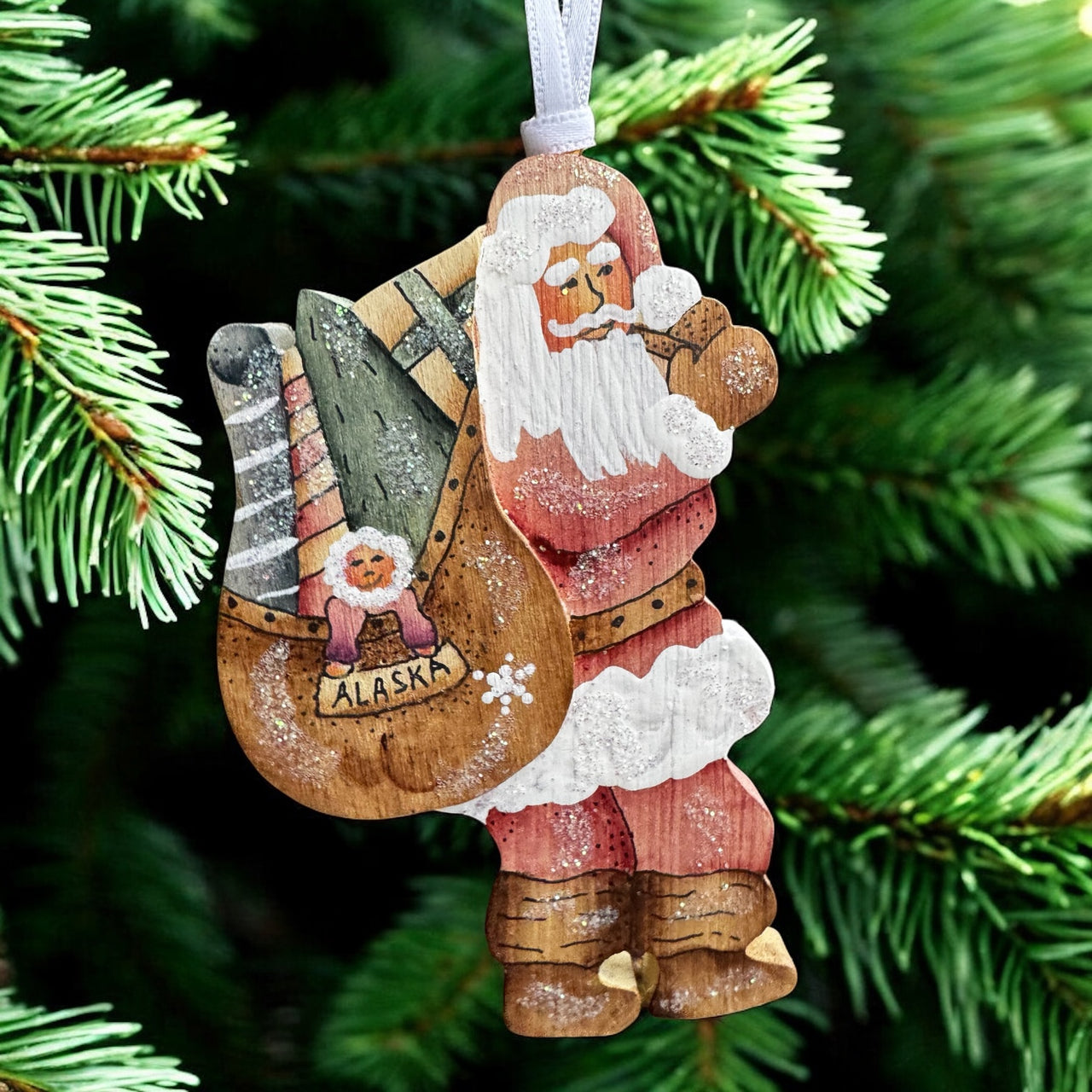 Santa Ornament