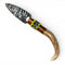 Beaded Obsidian & Antler