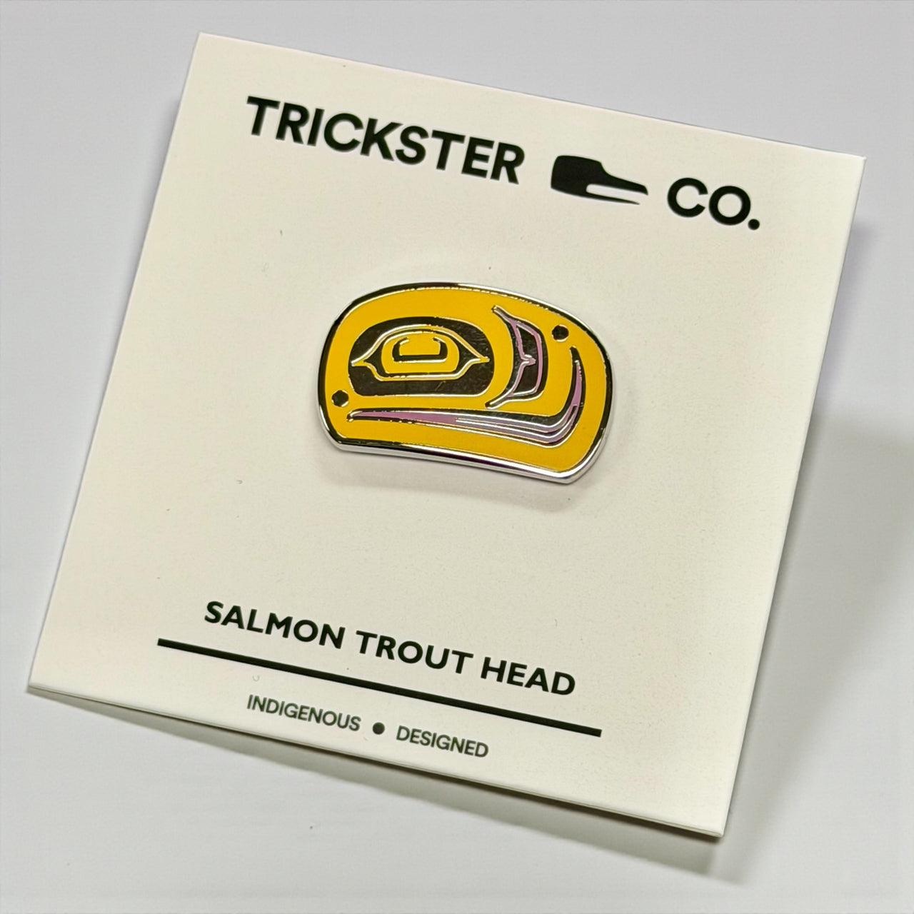 Salmon Trout Head Pin