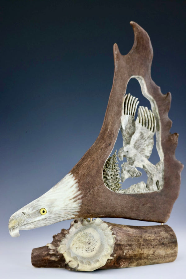 Eagle - Caribou Antler