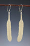 Ivory Feather Earrings