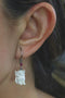 Ivory Owl w/Crystal Earrings