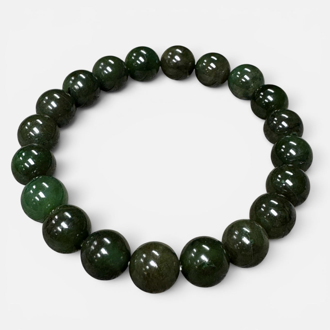 10mm Jade Bracelet Long